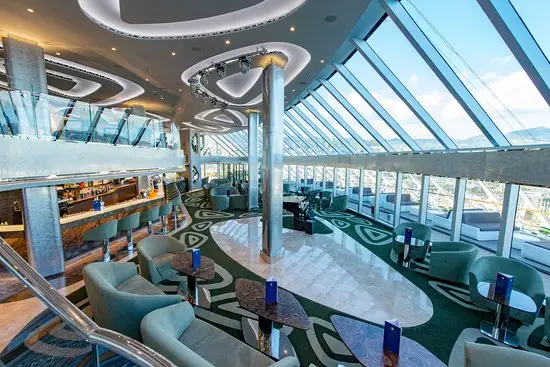 A dedicated restaurant of MSC Yacht Club is shown in the picture during the review of MSC Yacht Club vs NCL Haven