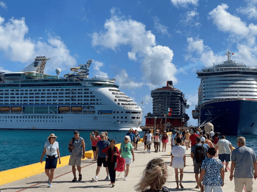 Port of Costa Maya is shown in the picture during review of Costa Maya vs Progresso