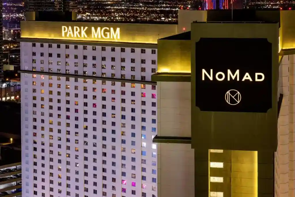 Location of Nomad vs Park MGM hotel is the same 