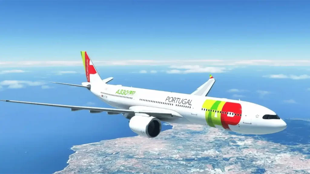 TAP Air Portugal aircraft is shown in the picture