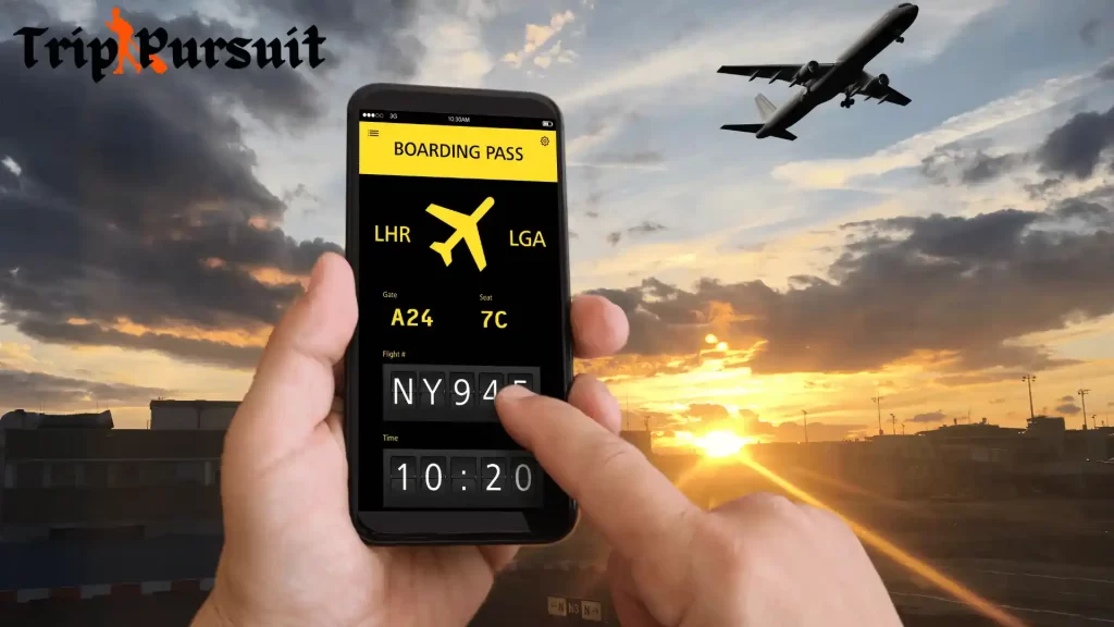 Air ticket and reservation app for travel