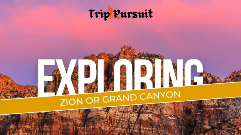 Zion vs Grand Canyon