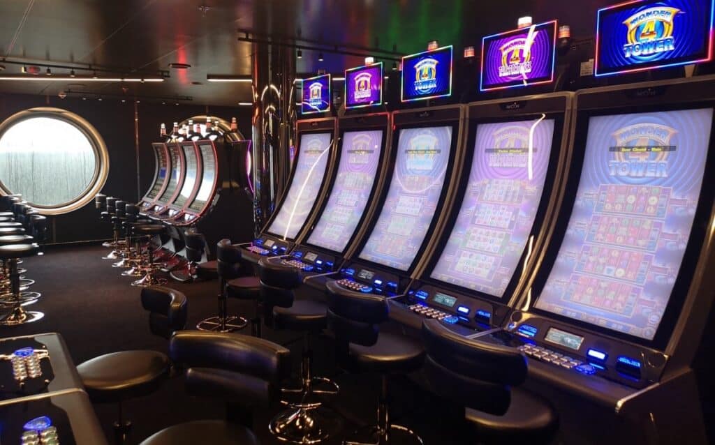 Picture of Casino onboard Scarlet lady by Virgin Voyages